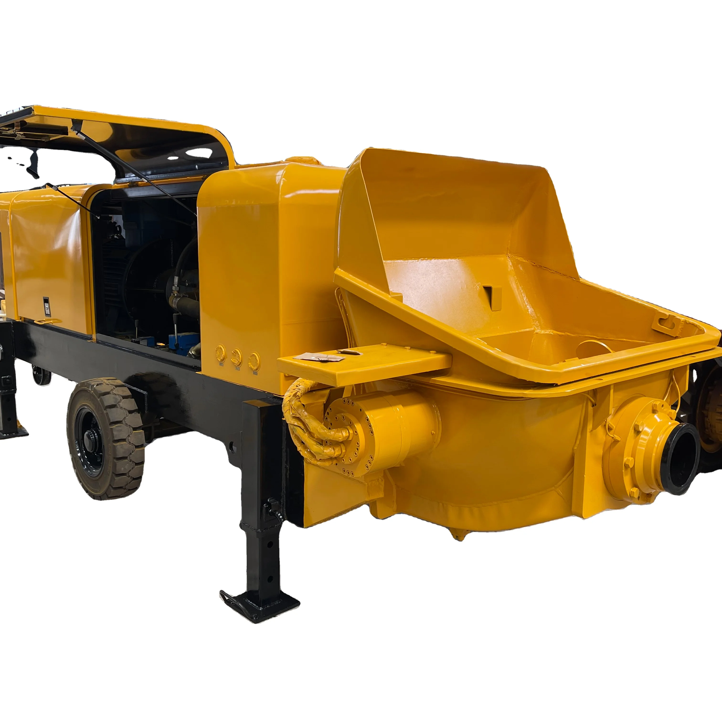 Mini Concrete Pump Factory Transportation Pump small Mixer Pump Machine
