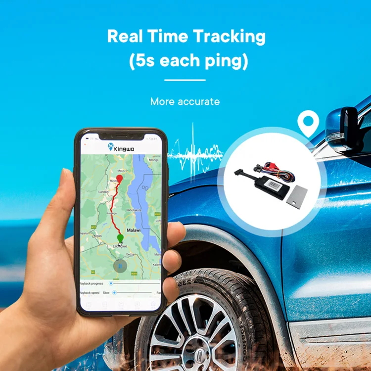 GPS Tracker for Trucks with 4G Connectivity Fleet Management & Remote Control history trace geo fence vehicle tracker