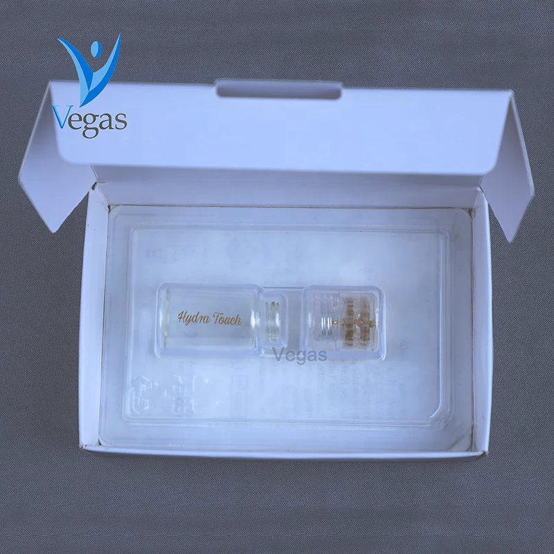 2021 hot selling  Aqua Gold Derma Stamp Titanium gold plated hydra needle stamp