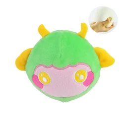 Plush Animal Squishy Keychain Assortment Squish Stuffed Animal Toy Memory Foam Plush Stress Relief Ball