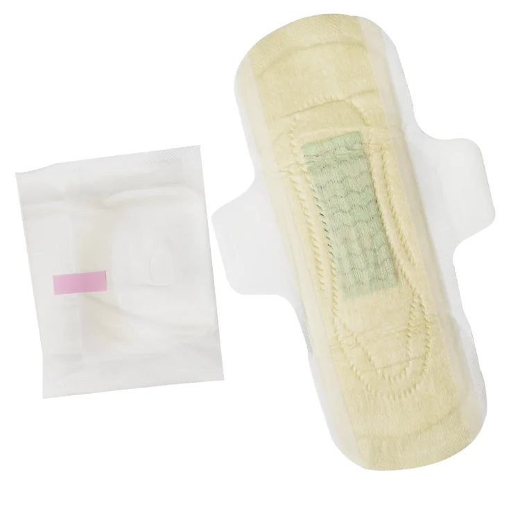 Feminine Hygiene Private Label Organic Bamboo Cotton Eco Disposable Sanitary Napkins Elderly Menstrual Pads
