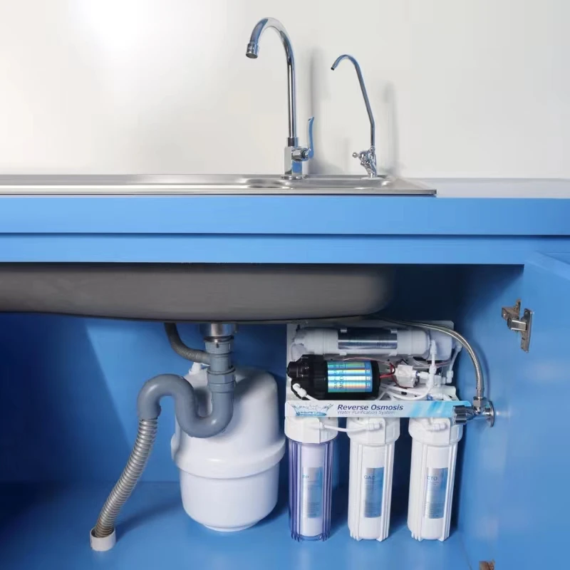 Home Alkaline Water Purifier Machine Osmosis Inversa Water Filter System 7 Stage 28 Self-cleaning Filters Purify Fish Water