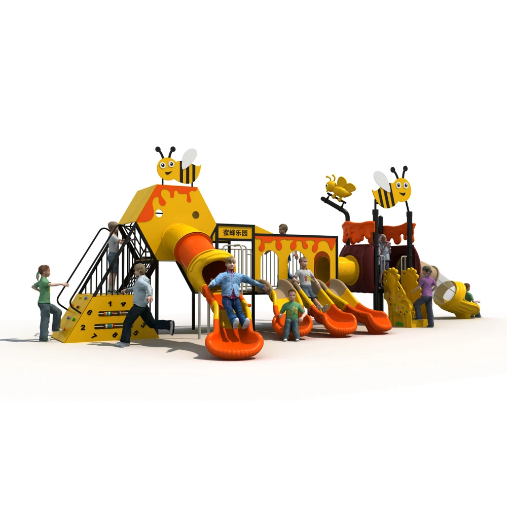 wholesale children exercise rubber mat playground for kids outdoor amusement park equipment swing sets