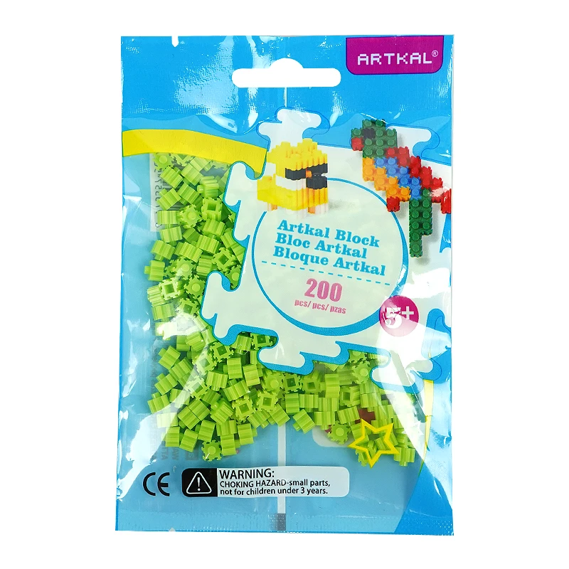 15 Years Toy Manufacturer Plastic ABS 40 Colors 3D Diamond Build Blocks 1kg Bag Pack Artkal building block sets