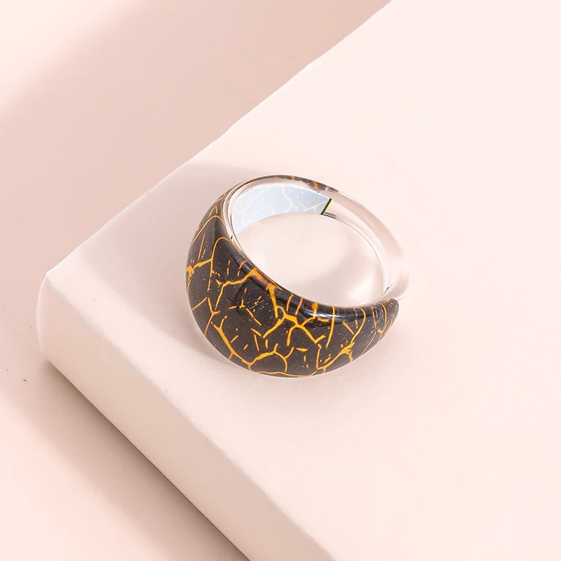 Hot Sales Simple and Fashionable Couple Plastic Ring