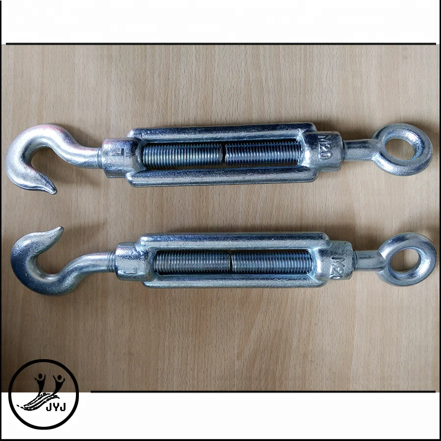 Manufacture rigging accessories commercial type malleable iron turnbuckle