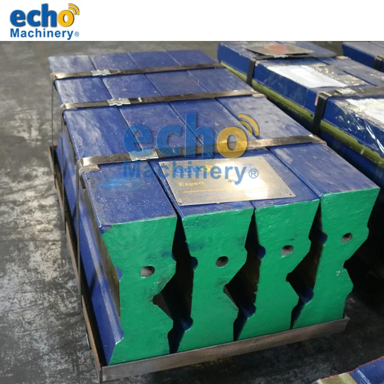 MR100 Z MR100 R impact crusher parts ceramic blow bar hammer