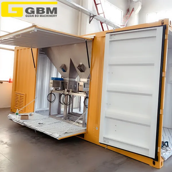 ВЗВЕШИВАНИЕ 500 пакетов/ч и 50 кг мобильных контейнеров, упаковочная машина