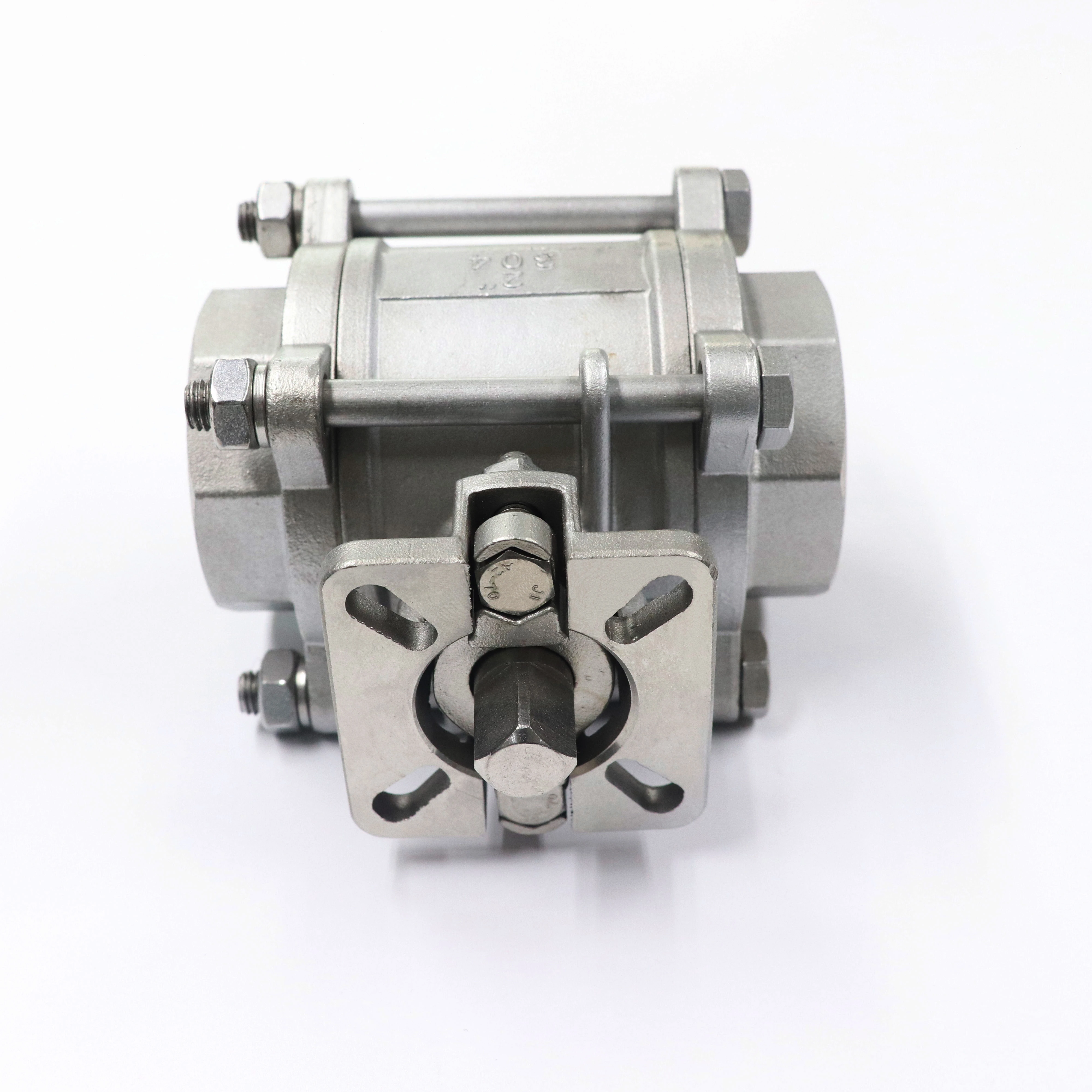 SS304/316 1000WOG Guaranteed Quality Proper Price Globe China high platform 3-piece Threaded Ball Valve