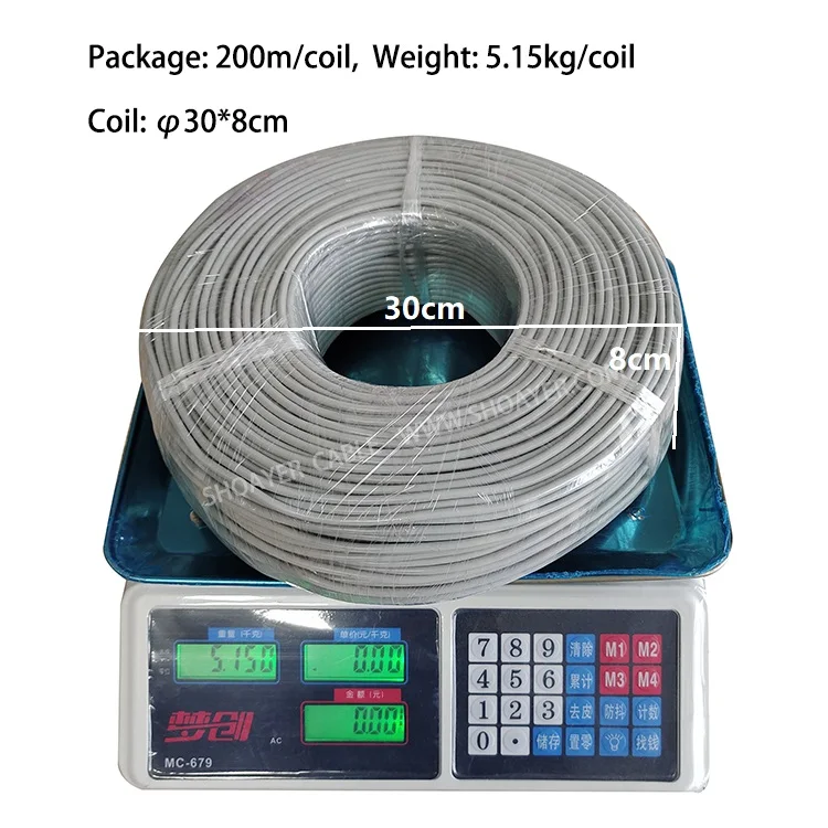 SY YGZF 2*22AWG Multi-Core Electric Silicone Wire Cable 2 Cores