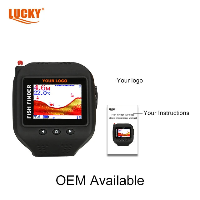 Lucky FF518 factory supplier wireless fishfinder fishing equipment