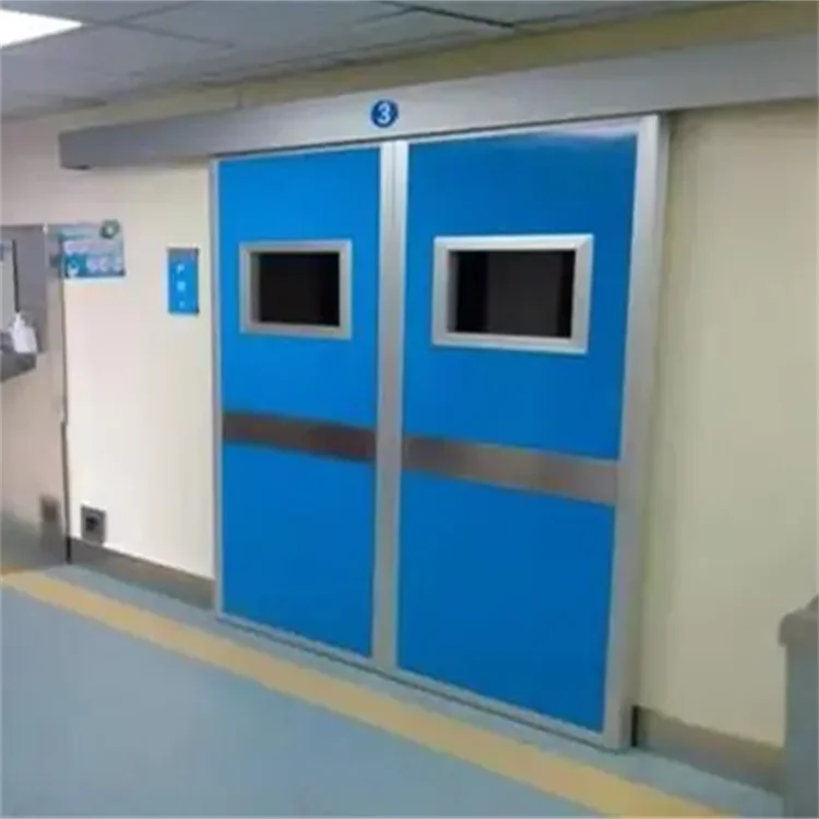 Wholesale custom steel door hospital translation door price is reasonable