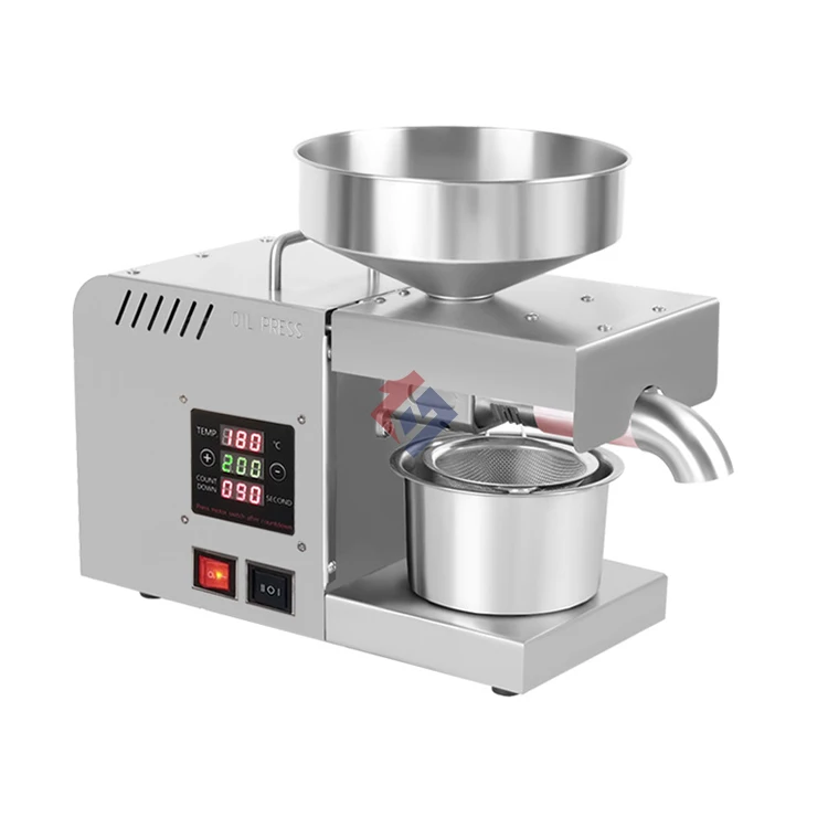 Home use fully automatic mini oil pressing machine for sun flower seeds