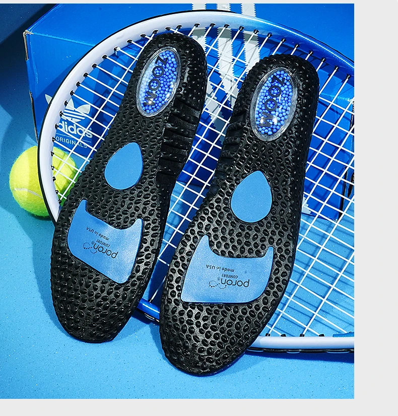 Low Price Popcorn Air Cushion Arch Support Insoles PU Breathable Shock Absorption Man Woman Poron Insoles Sports Comfort Insoles