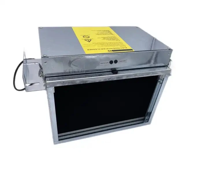 Medical HVAC System Air sterilizer A/C Duct Filter AC Tube Ceiling Vent ESP Cell Air Cleaner OEM/ODM Electrostatic Precipitator
