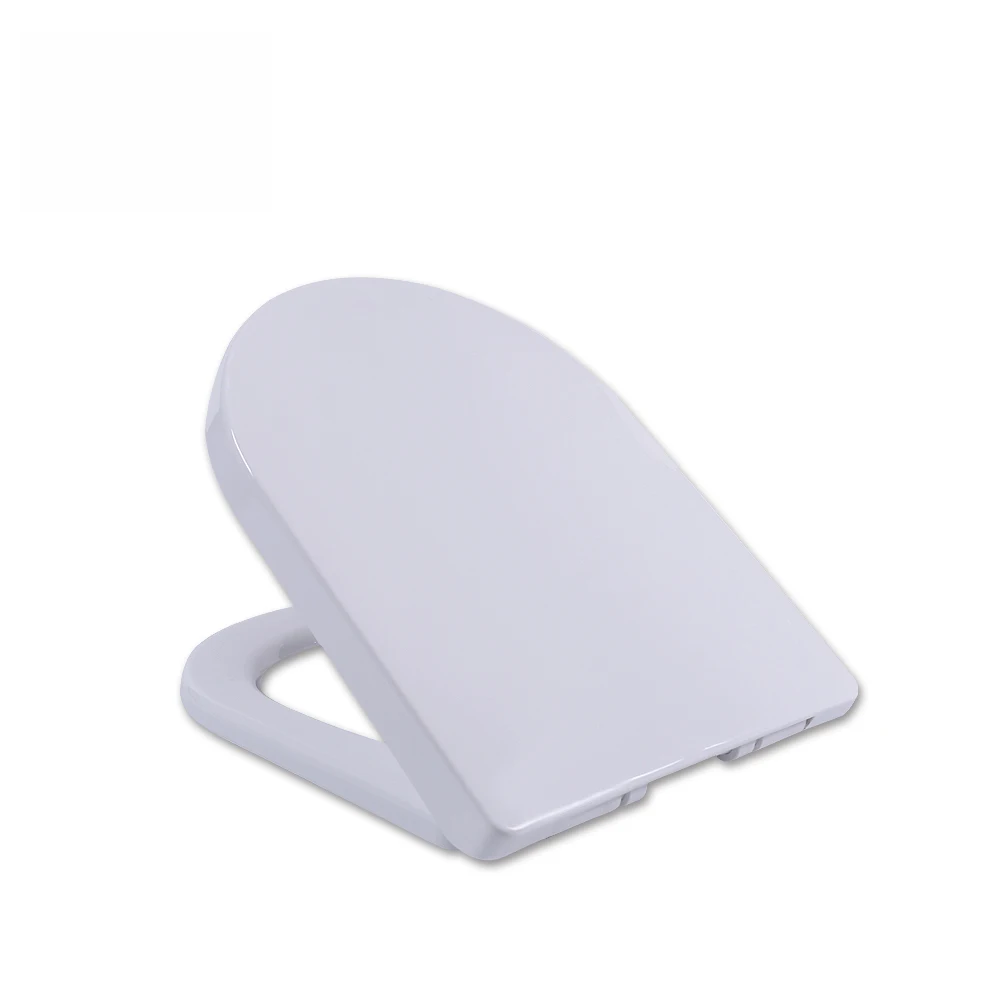 european hard surface soft close slim square toilet seat cover ultra thin