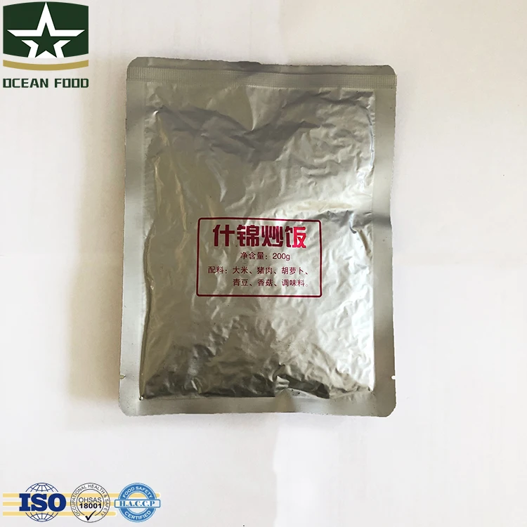  Meal Ready to Eat Individual Vacuum Pack Beidaihe(bdh) OEM ODM Hiking food MRE ration army