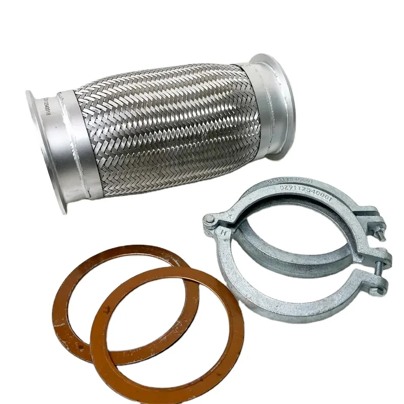 SHACMAN F3000 X3000 Weichai Cummins Engine exhaust pipe collar assembly DZ97259540106 DZ9112540001