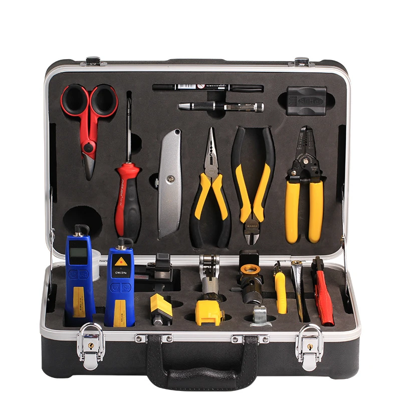 MT-8406 FTTH stripper crimping tool Optical Fiber Splicing cable stripping Tool Kit