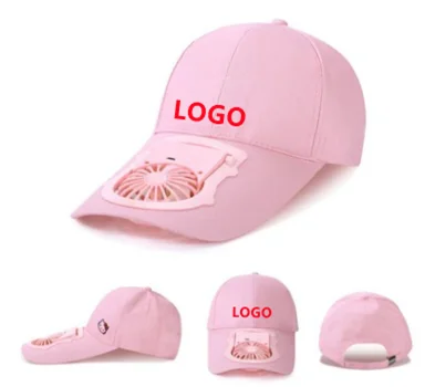 Бейсболка с вентилятором на солнечной батарее