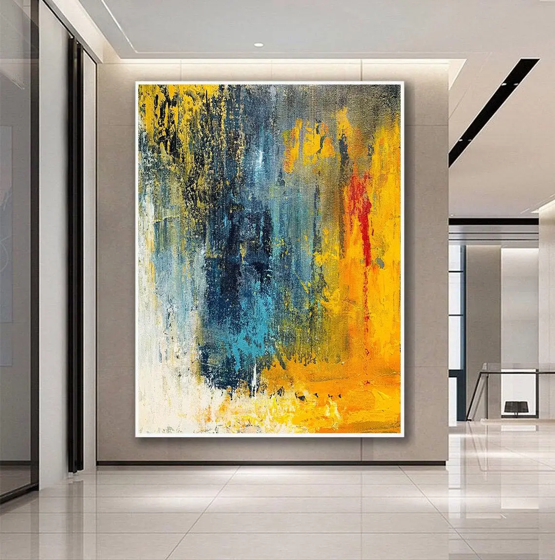 New Home Decoration Original Design Wall Art Hand Made Abstract Oil Painting Canvas Handmade Painting Oil