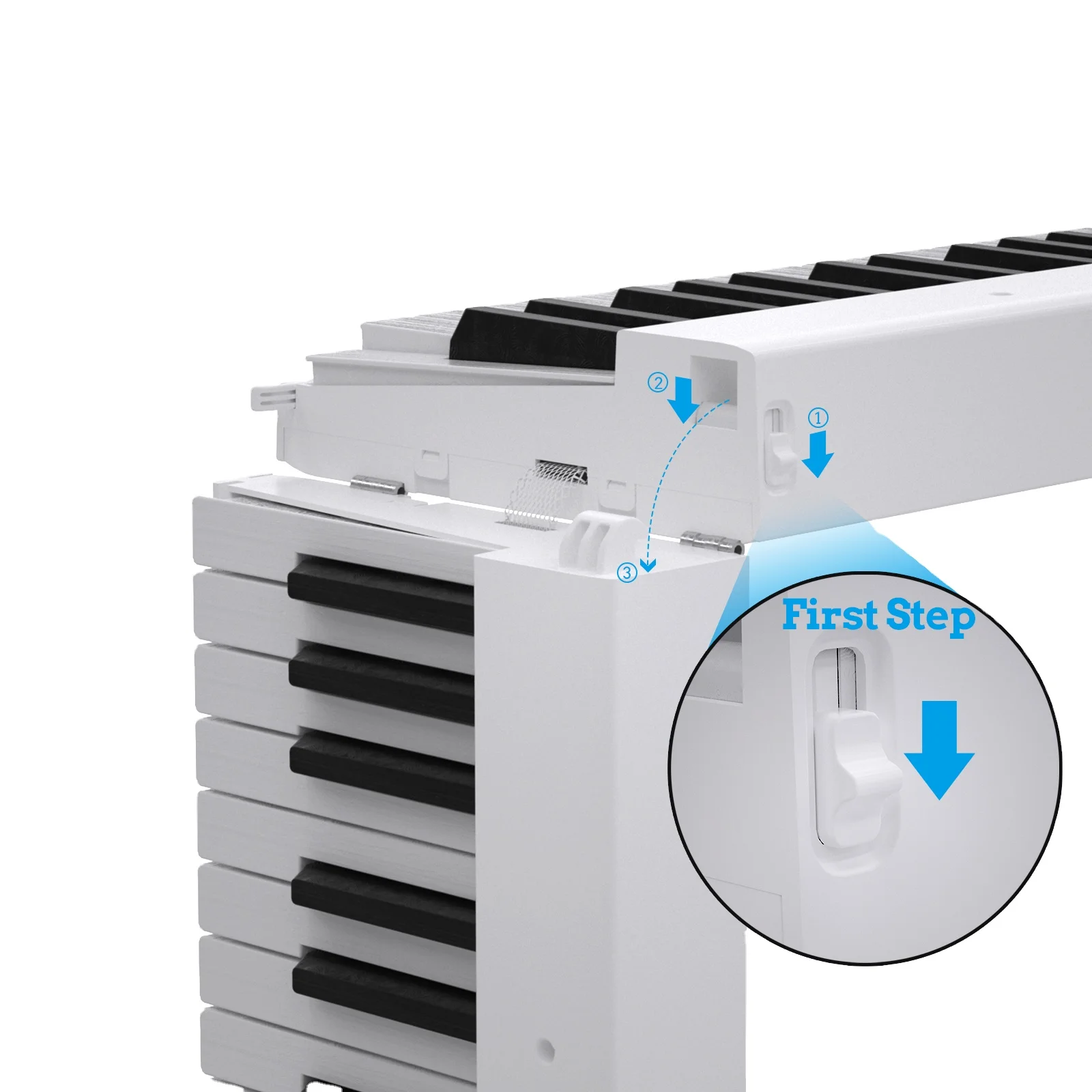 Hot foldable music instrument 88 keys piano synthesizer keyboards piano for wholesale