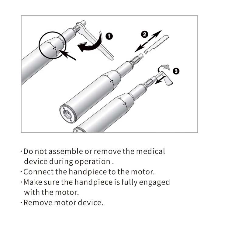 Cheap Price Low Speed Handpiece Micro Implant Reciprocating Surgical Saw Handpiece