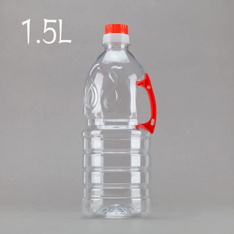 Custom Design 32mm Clear Oil Bottle Preform 58g for Edible Oil With Cap Handle