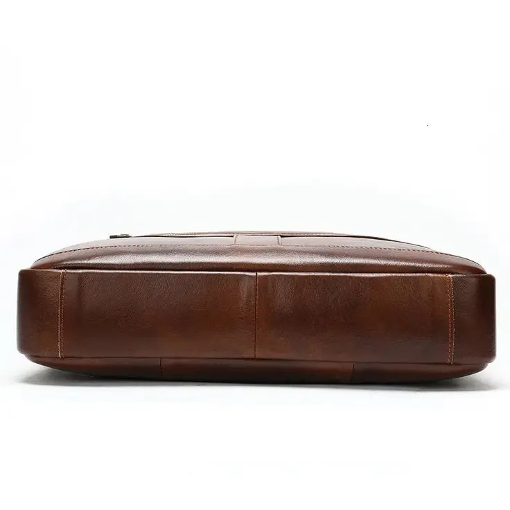 Hot Sale Wholesale Pu Leather Custom Vintage Men Laptop Business Briefcase