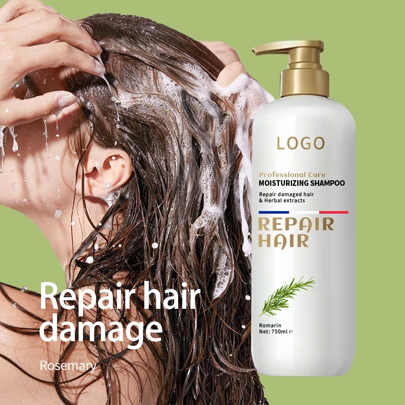 MIDUO OEM 750ML Herbal Essences Brazilian Keratin Sulfate Free Large Capacity Fragrant Black Color Bulk Light Curly Hair Shampoo