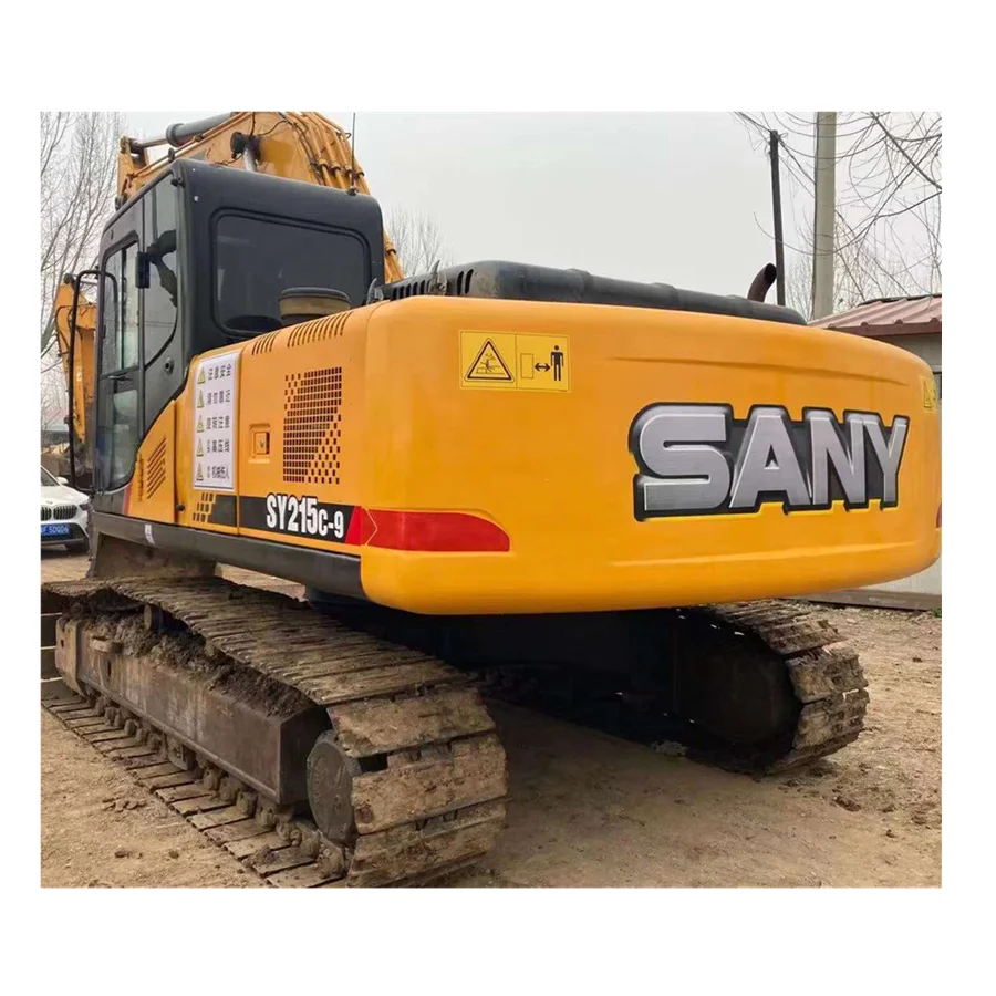 Дешевая продажа б/у экскаватора Sany 215, сделано в Китае, хорошо продается экскаватор
