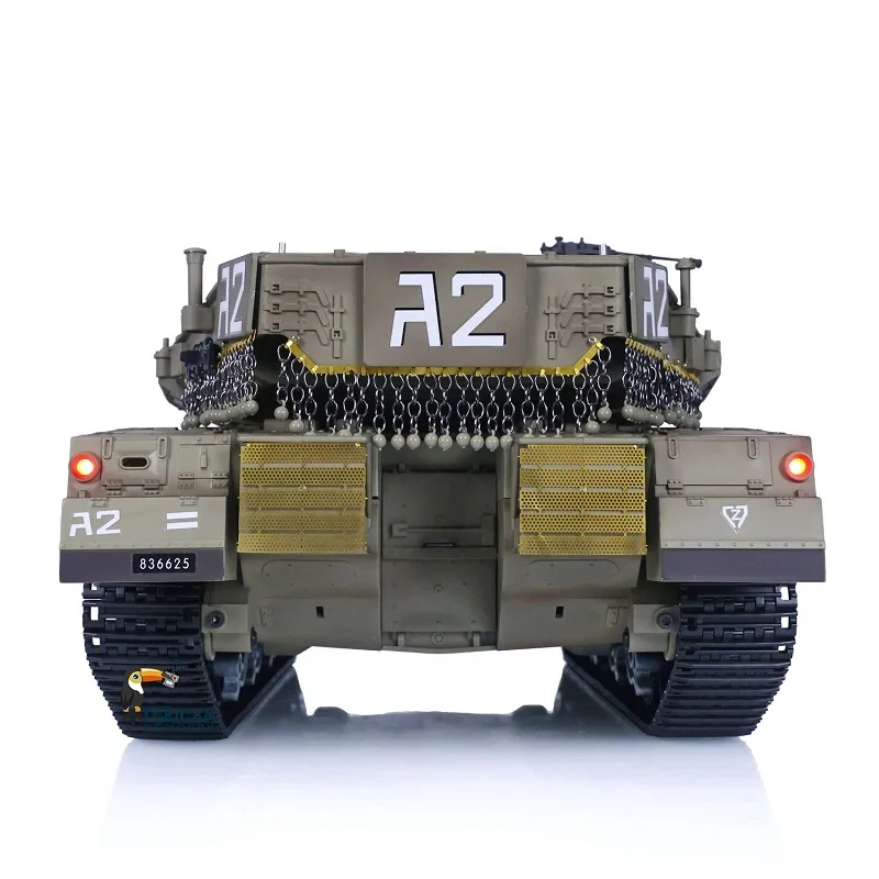 Henglong RC Tank 1/16 IDF Merkava Main Battle Military 3958-1 TK-7.0 Remote Control Model Outdoors Toy Gift for Boys