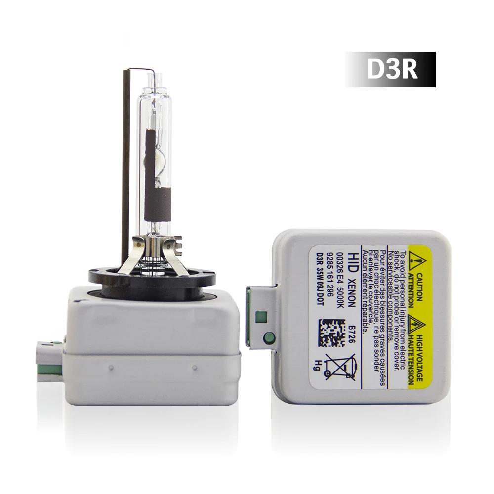 High quality emark certificated 12V 35W D1S D3S D1R D3R 4300K 6000K car headlight  hid xenon bulb light