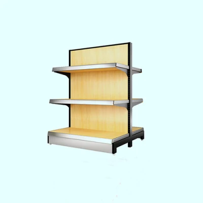 Customized high-end supermarket gold shelf data bar wholesale cheap store shelf display shelf