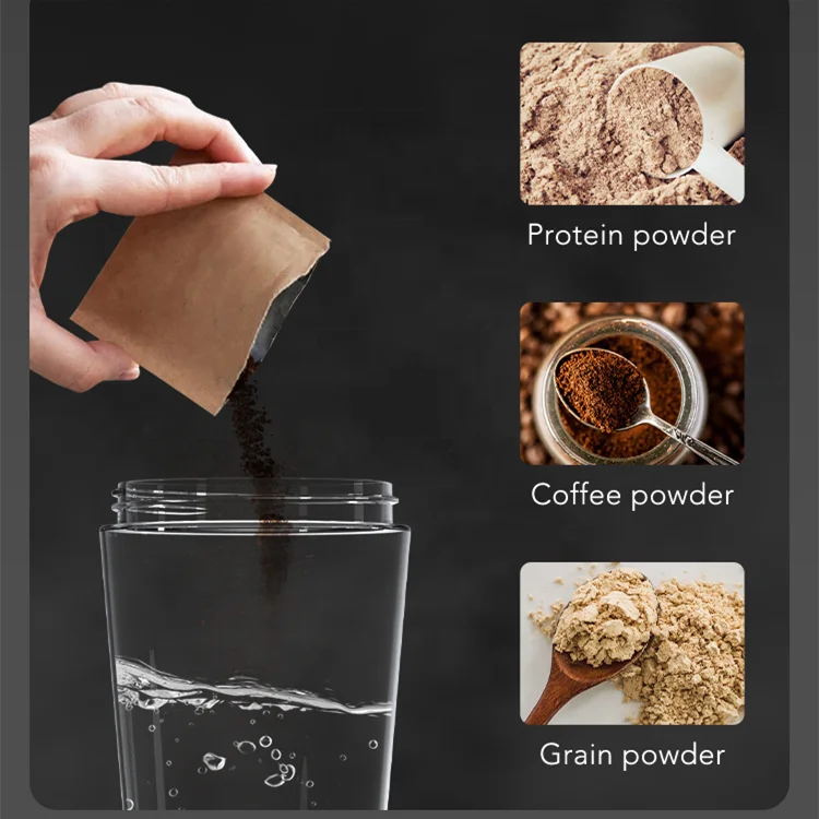 Wholesale fitness sport gym vitamins and supplements water drink electric mixing protein shaker bottle