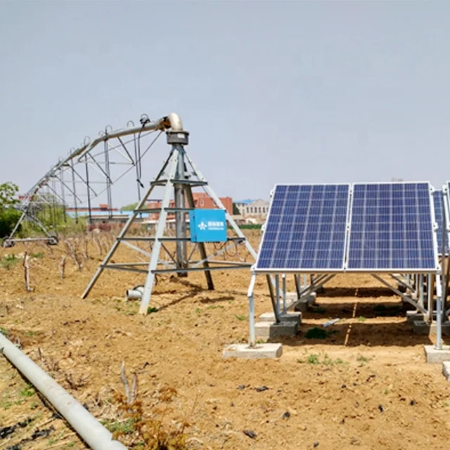 Farm Sprinkler Pivot Irrigation System Center Machine with Solar Power