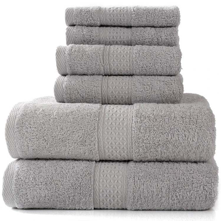 RTS Sublimated Hotel Bath Sheets 100% Cotton Dobby Jacquard Terry Bath Shower Bath Towels Set