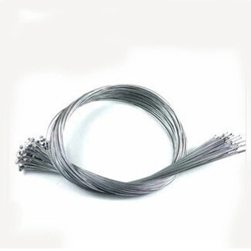 Road Bike MTB Bike Bicycle Brake Line Shift Shifter Gear Brake Cable Sets Core Inner Wire Silver Steel Speed Line
