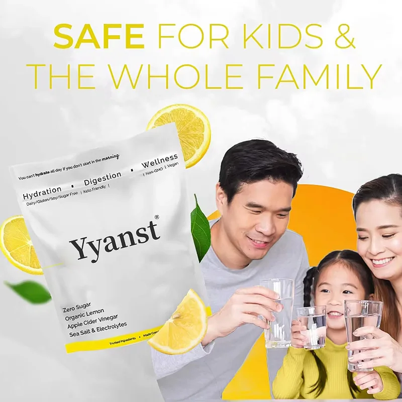 Private Label Electrolyte Powder Drink Hangover Relief Supplement and Promote Digestive System Electrolyte Powder