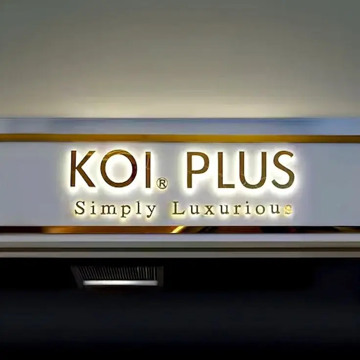 customized metal logo business signs outdoor backlit led sign wall logo store front led company logo design