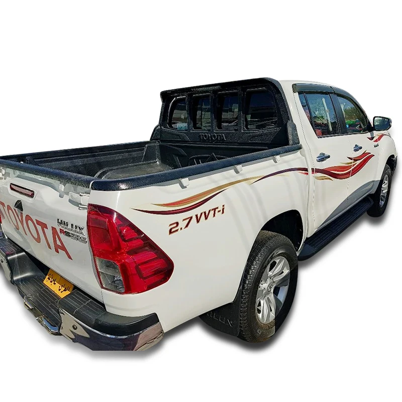 Виниловые 2023 Hilux двойная кабина 4X4 боковые наклейки для автомобилей Toyota