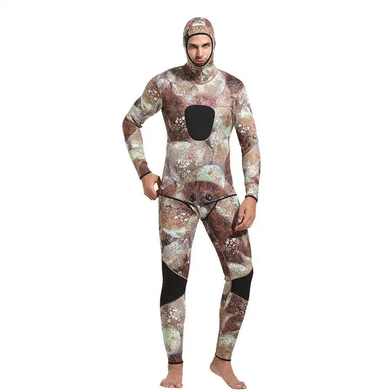 Custom High Quality logo Camp Neoprene Men and Women 2mm/3mm/5mm Camouflage Camo Spearfishing Wet Suit Diving Suit