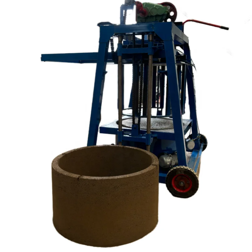 Легкоподвижная машина для производства бетонных люков