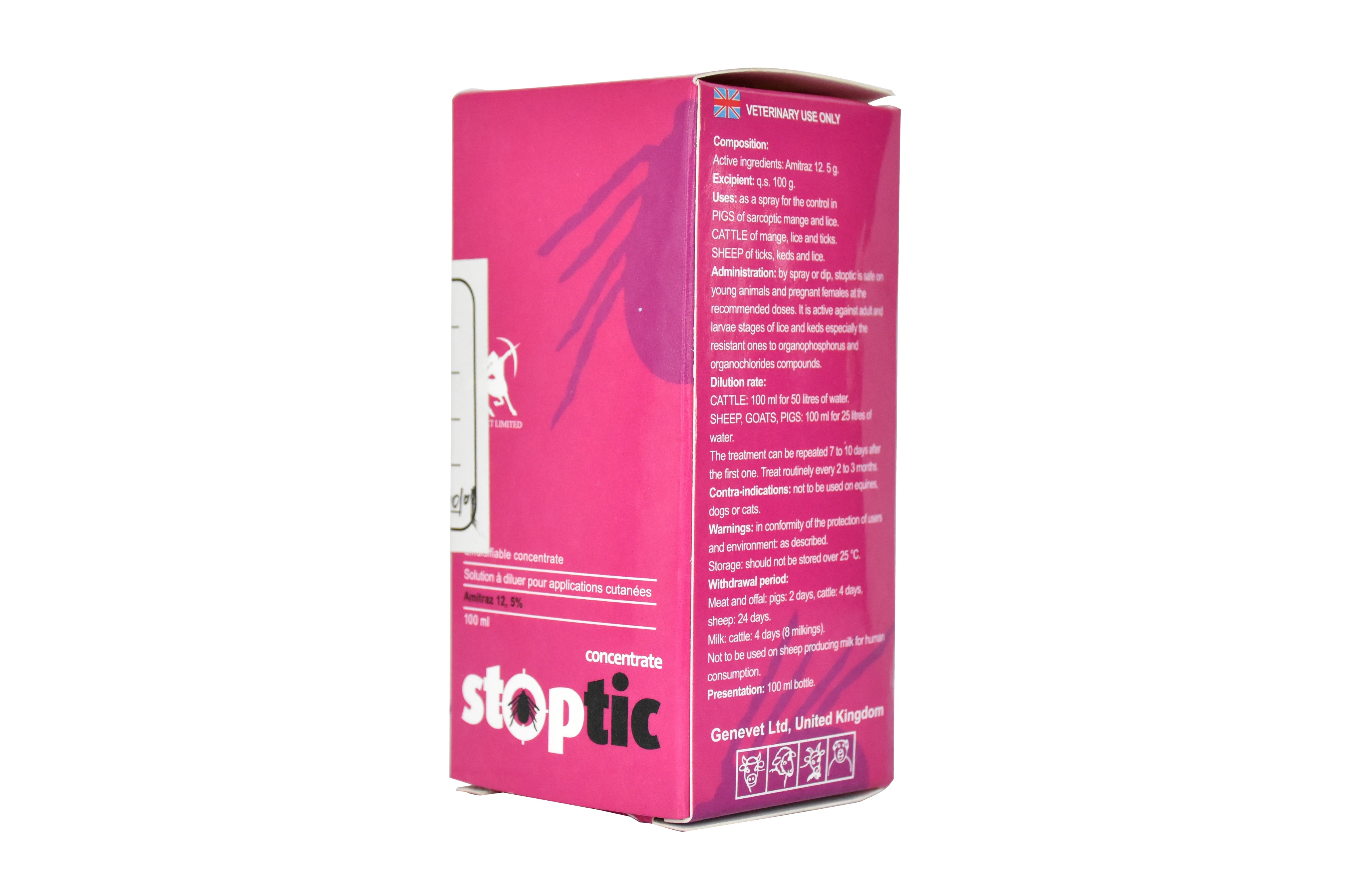 
popular agriculture Acaricide a Amitraz 12.5% EC for farm field and livestock mites control 