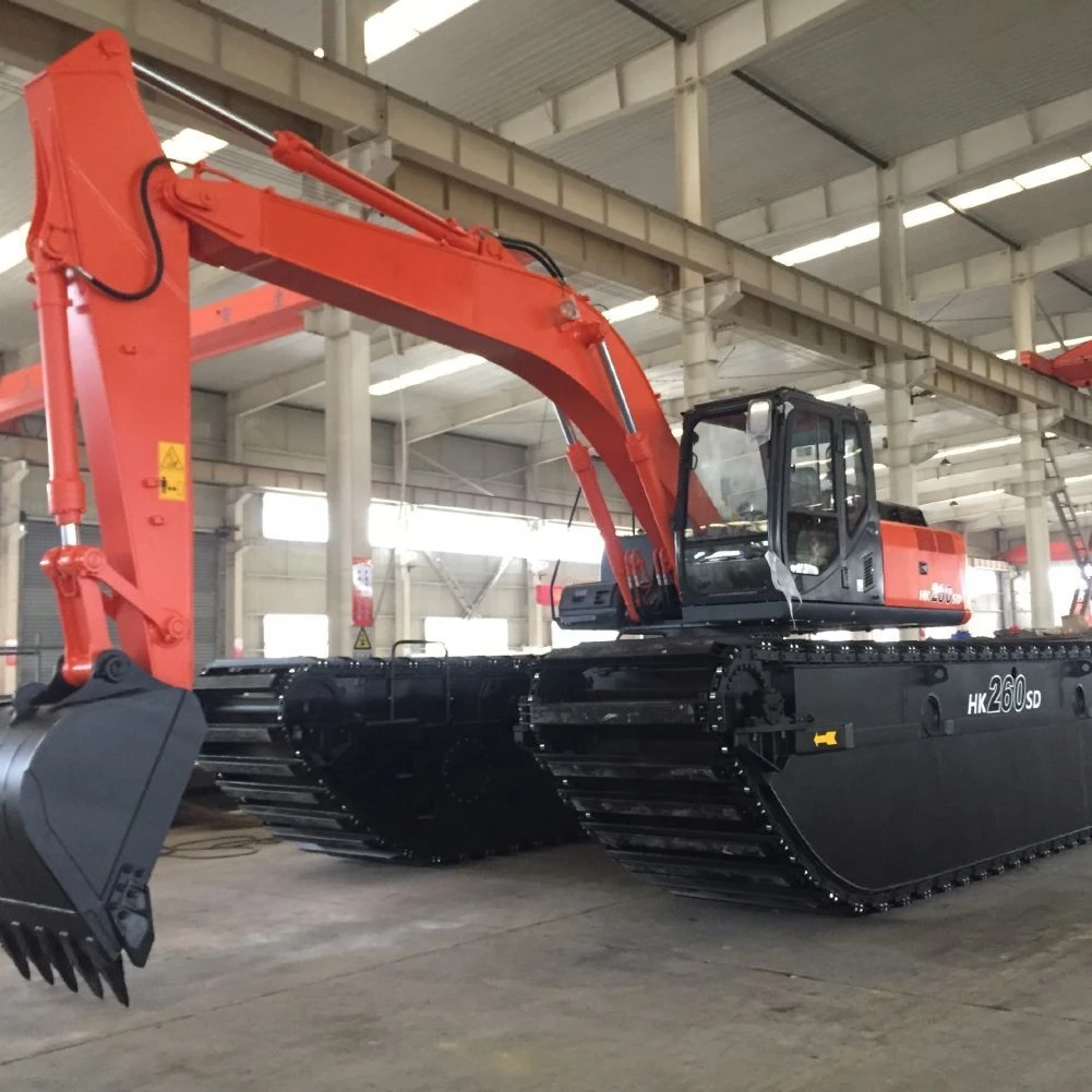 China Brand HEKING 20 Ton Amphibious Excavator