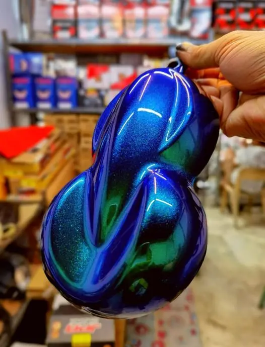 Меняющий цвет пигмент хамелеон, меняющий цвет, оптический меняющий цвет, меняющий цвет порошок