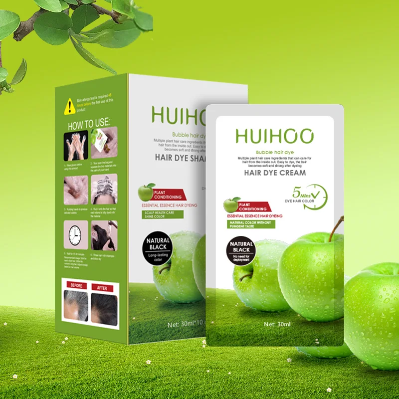 Hot Sale in Africa Colour Hair Color Permanent Herbal Cream Hair Dye for home use private label OEM ODM