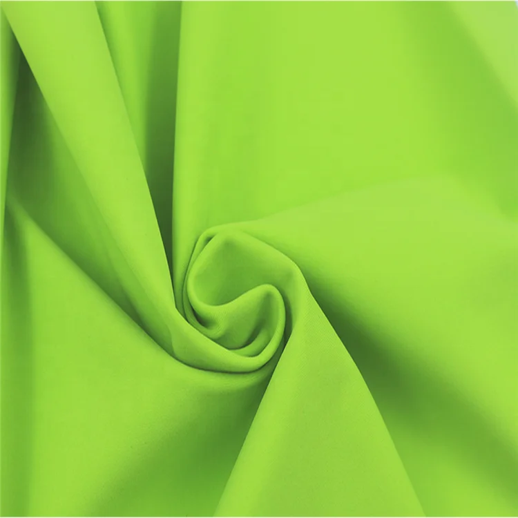New Seamless Clean Cut Interlock Nylon Spandex Fabric For Yoga Leggings Active Wear Buttery Feel Avocado Green Sports Top Bra