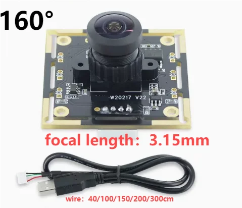 1/2/5 megapixel USB camera drive free module OV9732 module 720P HD face recognition camera 60/72/100 /160/180 degree