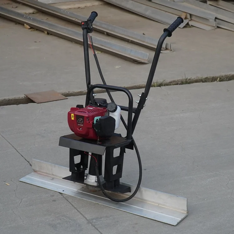 Manufacturer Supply Small Vibration Level 1 - 6 Meters Ruler New Type Gasoline 1.2KW Concrete Vibration Ruler